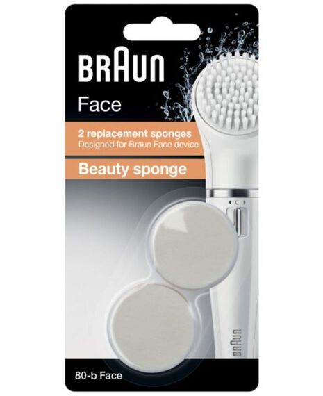 Face Brush Beauty Sponge Replacement Head 2 Pack